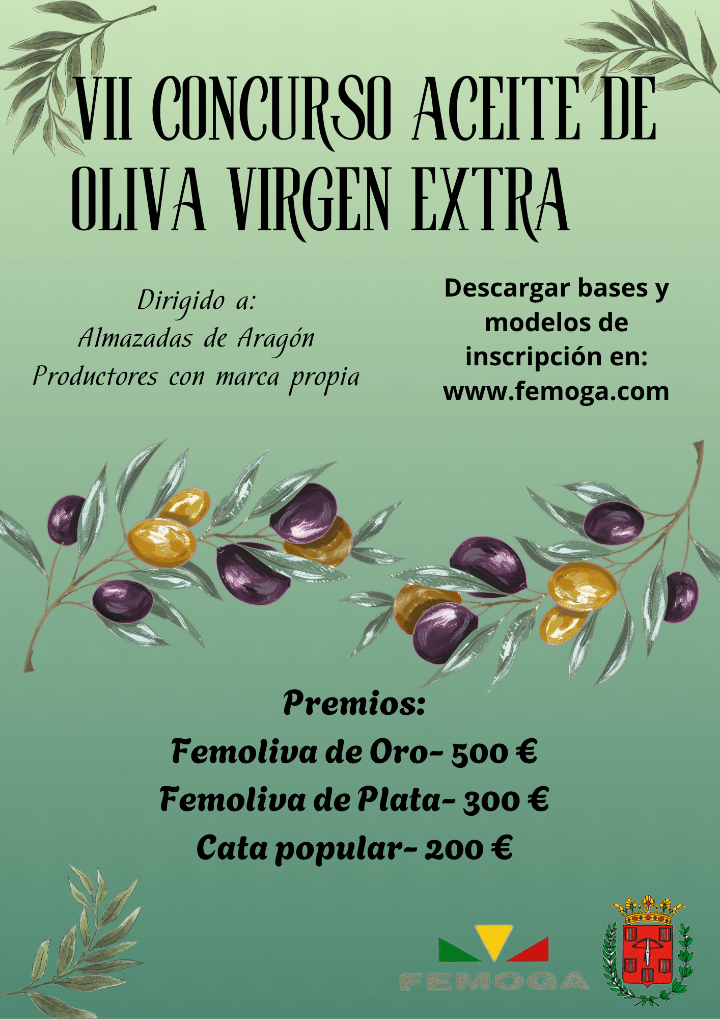 Cartel concurso Aceite de Oliva 2026
